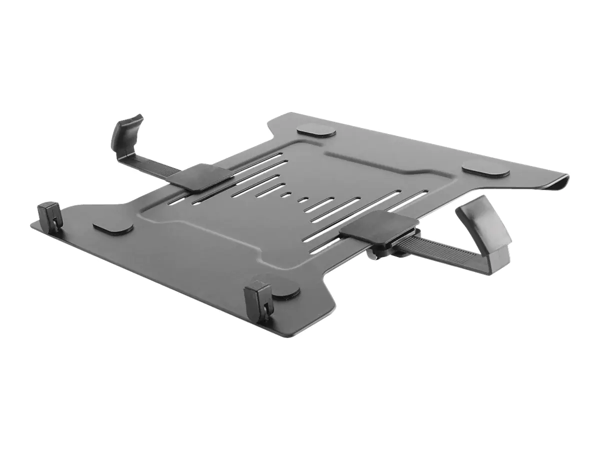 ICY BOX IB-MSA101-LH - Montagekomponente (Halter) - für Notebook / Tablet - Stahl - Schwarz - Standfußmontage