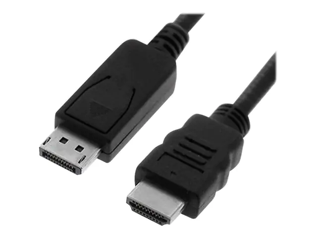 VALUE - Adapterkabel - DisplayPort männlich zu HDMI männlich - 4.5 m - abgeschirmt - Schwarz