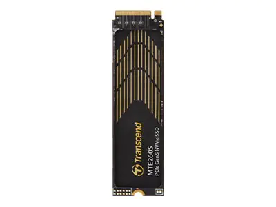 Transcend MTE260S - SSD - 2 TB - intern - M.2 2280 - PCI Express 5.0 x4 (NVMe) - integrierter Kühlkörper