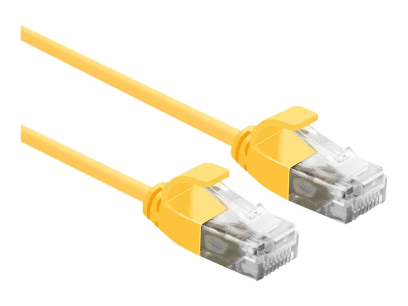 Roline - Patch-Kabel - RJ-45 (M) zu RJ-45 (M) - 1.5 m - UTP - CAT 6a - halogenfrei, geformt - Gelb