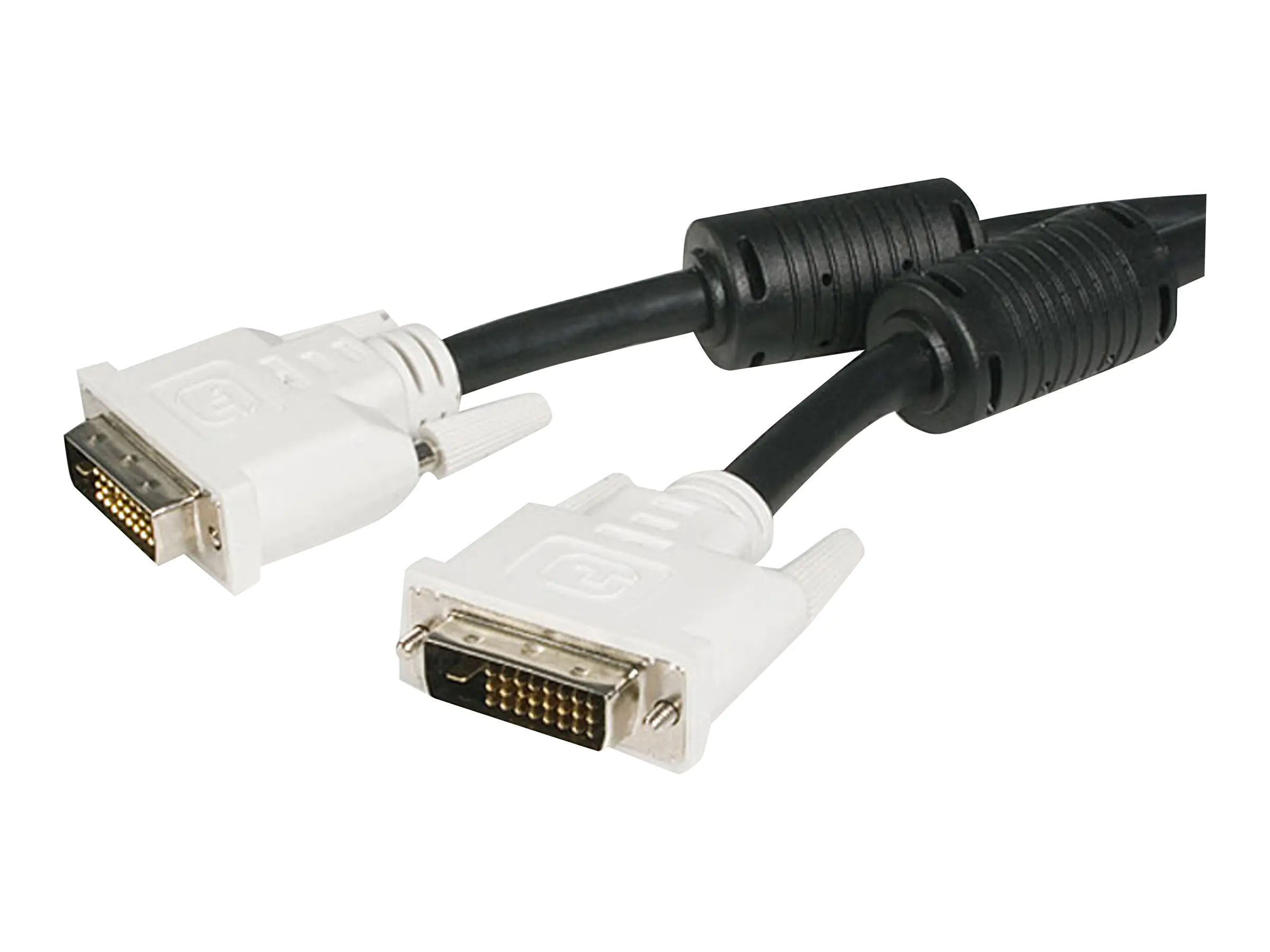 StarTech DVI-D Dual Link Kabel 3m (Stecker/Stecker) - DVI 24+1 Pin Monitorkabel Dual Link - DVI Anschlusskabel mit Ferritkernen - DVI-Kabel - Dual Link - DVI-D (M) zu DVI-D (M) - 3 m - Schwarz