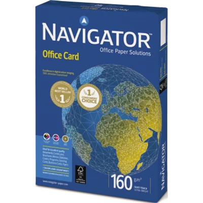 Navigator Kopierpapier Office Card 82487A16S DIN A4 160g 250 Bl./Pack.