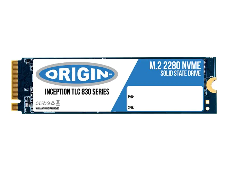 Origin Storage Inception M.2 NVMe 3D TLC - SSD - 512 GB - intern - M.2 2280 - PCIe 4.0 (NVMe)