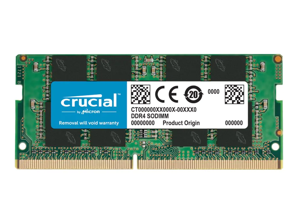 Crucial DDR4 - Modul - 16 GB - SO DIMM 260-PIN CT16G4SFRA32AT