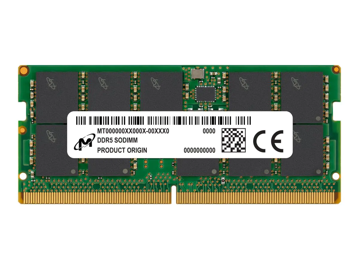 Micron DDR5 - Modul - 16 GB - SO-DIMM 262-Pin MTC10C1084S1TC56BD1R