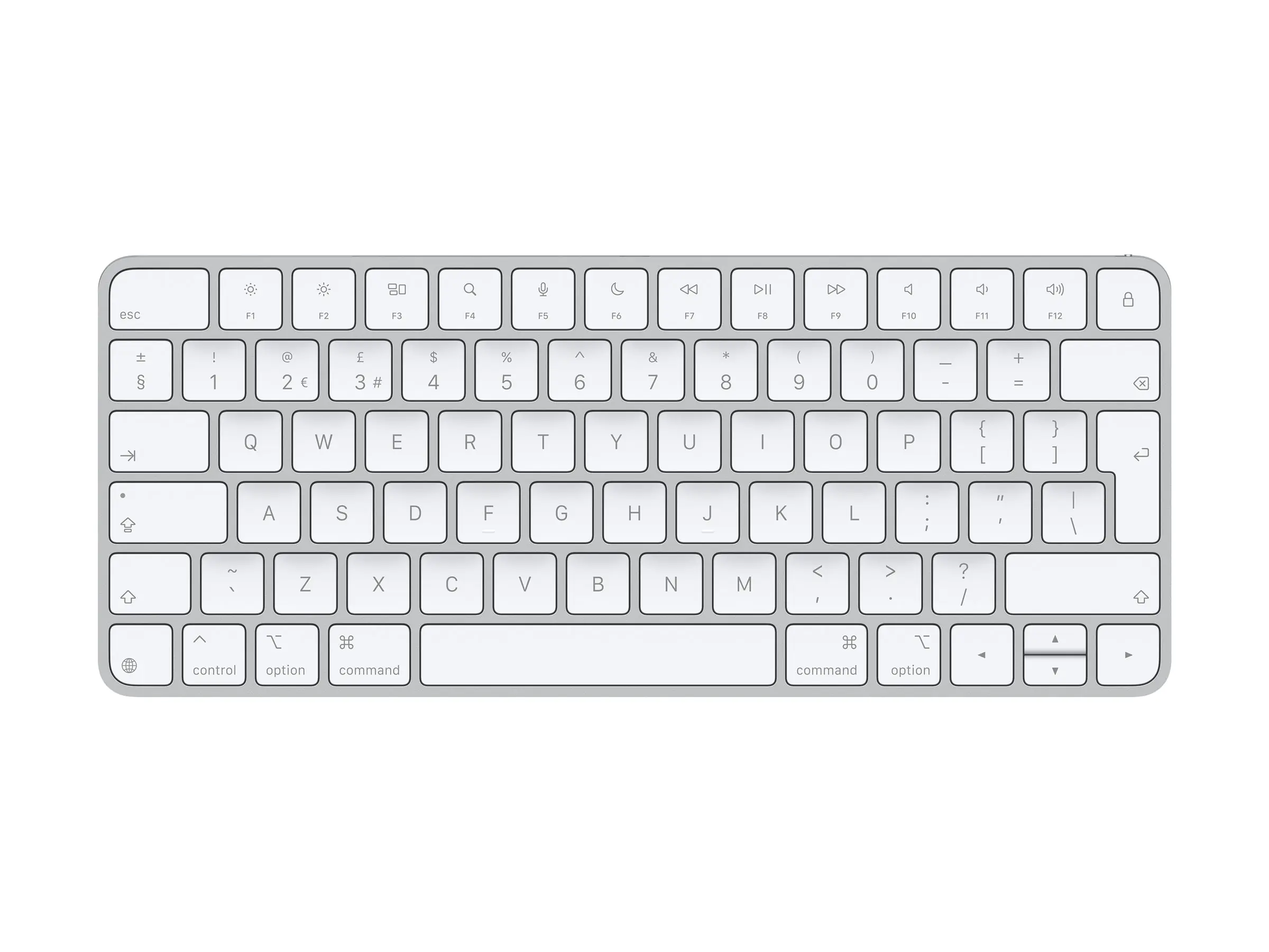 Apple Magic Keyboard - Tastatur - USB-C - kabellos - Bluetooth - QWERTY - GB