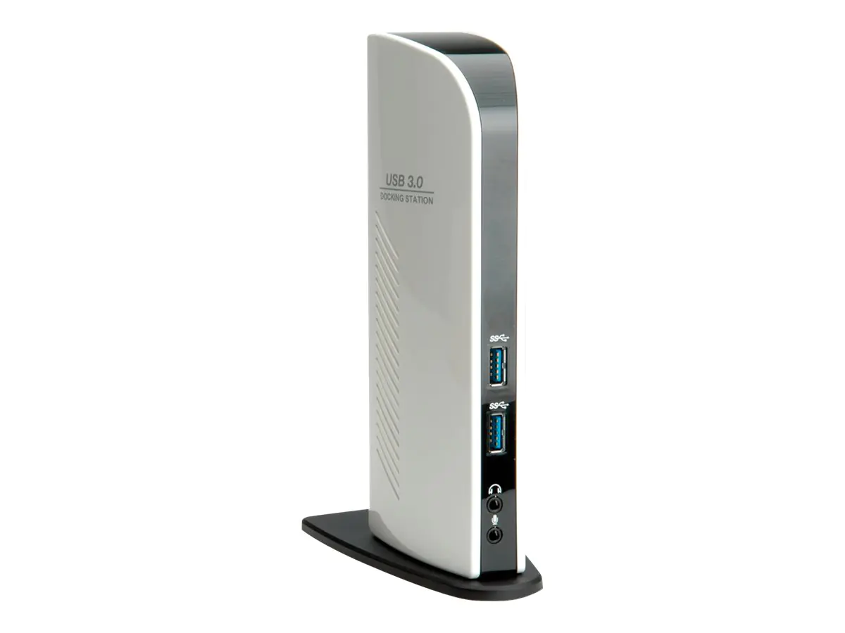 Roline USB 3.0 Dual Head Docking Station "Black and White"