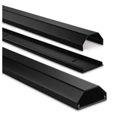 Hama Alu-Kabelkanal eckig 110 x 5 2.6 cm Schwarz