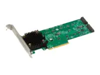 Broadcom MegaRAID 9540-2M2 - Speichercontroller (RAID) - 8 Sender/Kanal - SATA 6Gb/s / PCIe 4.0 x8 (NVMe) - Low-Profile - RAID 0, 1 - PCIe 4.0 x8