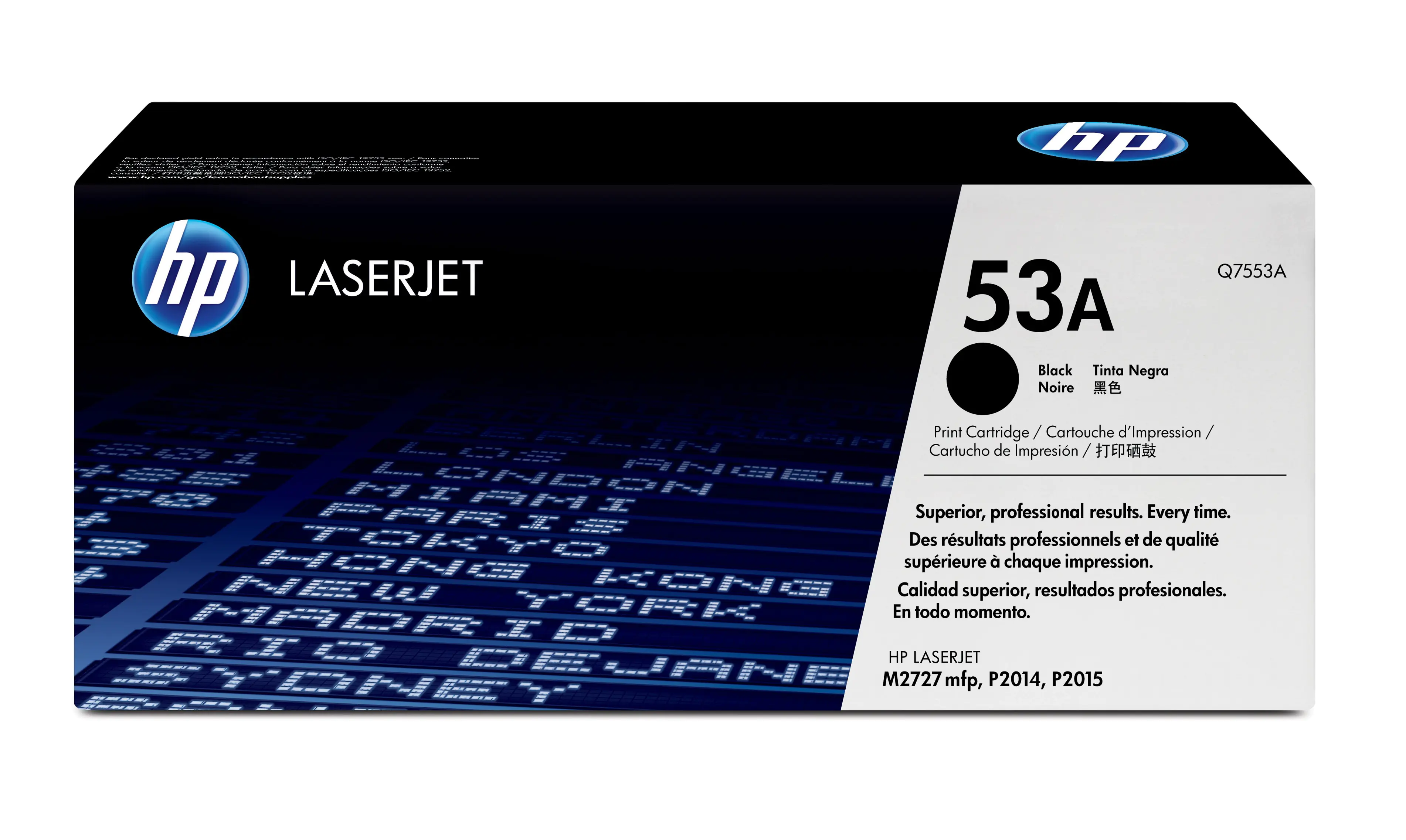 HP 53A - Schwarz - Original - LaserJet - Tonerpatrone (Q7553A) - für LaserJet M2727nf MFP, M2727nfs MFP, P2014, P2014n, P2015, P2015d, P2015dn, P2015n, P2015x