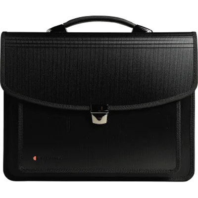 Exacompta Aktentasche Exatravel® Außenmaße: 38 x 26 x 5 cm (B x H x T) Steckverschluss Polypropylen schwarz