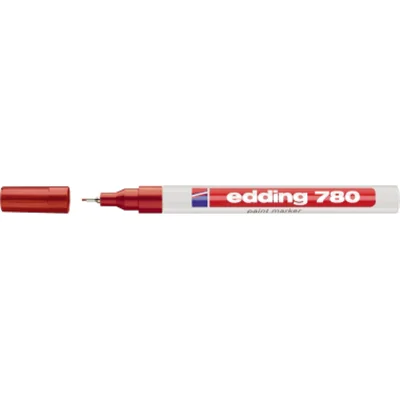 edding Lackmarker 780 4-780002 0,8mm Rundspitze permanent rot