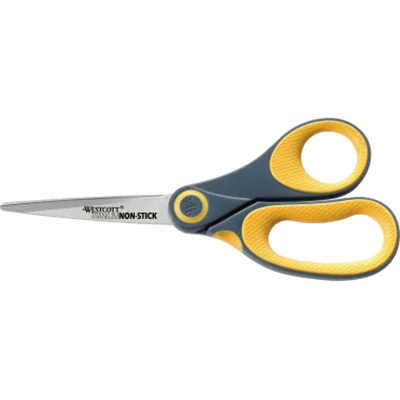 Westcott Antihaftschere Titanium Non Stick grau-gelb 21.0 cm E-33681 00