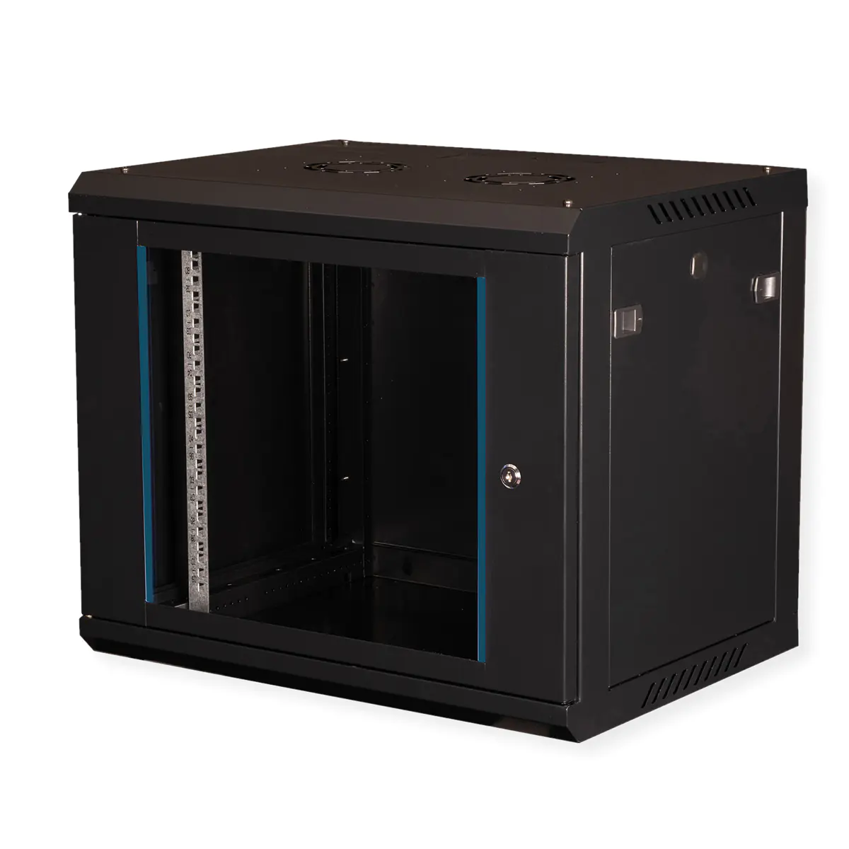 VALUE Schrank Netzwerkschrank - 600 x 450 mm - geeignet für Wandmontage - 9U - 48.3 cm (19") 26.99.0824
