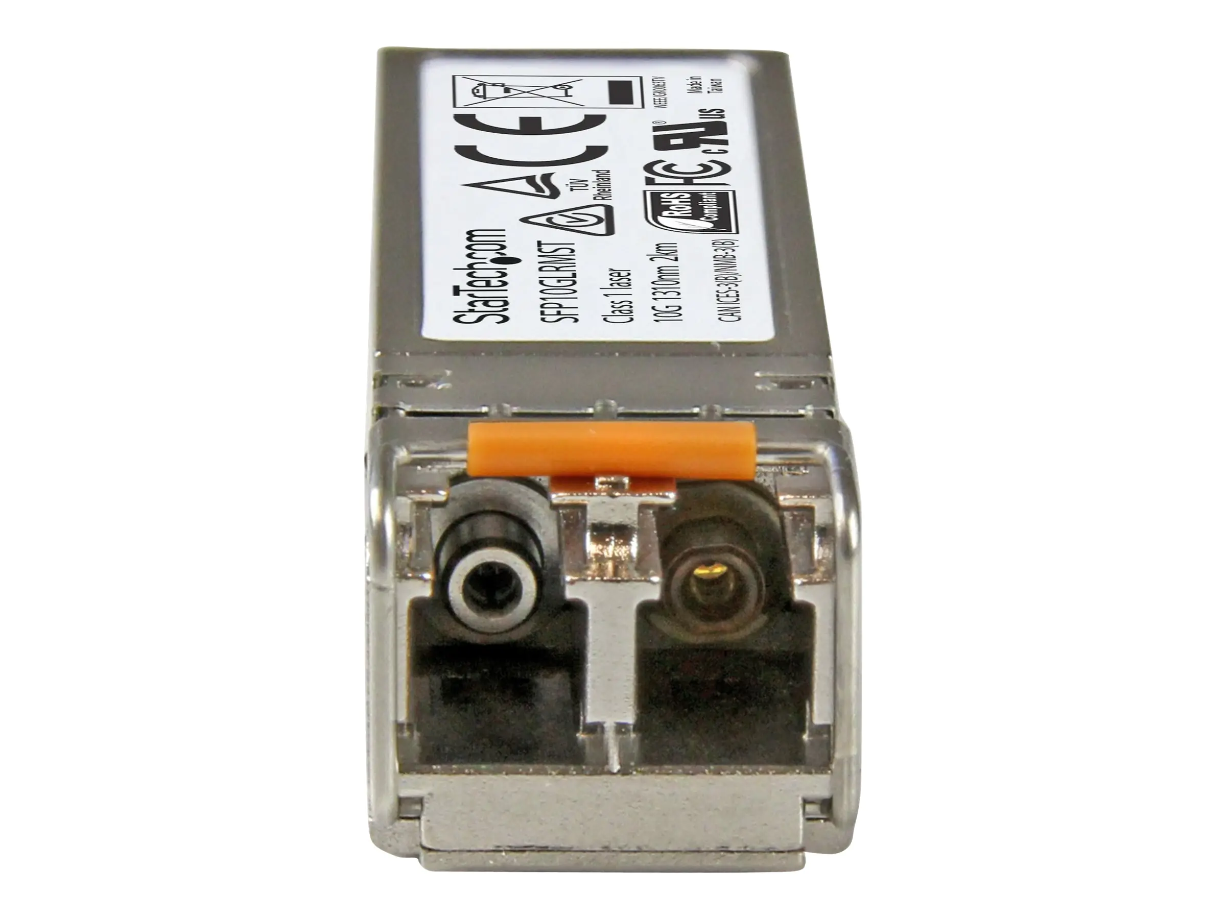 StarTech 10 Gigabit LWL SFP+ Transceiver Modul - Cisco SFP-10G-LRM kompatibel - MM LC - 220 Meter - 10GBase-LRM - Unterstützt DDM - SFP+-Transceiver-Modul (gleichwertig mit: Cisco SFP-10G-LRM) - 10 GigE - 10GBase-LRM - LC Multi-Mode - bis zu 220 m - 1310