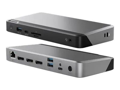 ALOGIC MX3 TripleDisplay - Dockingstation - USB-C - 3 x DP++ - 1GbE - 135 Watt