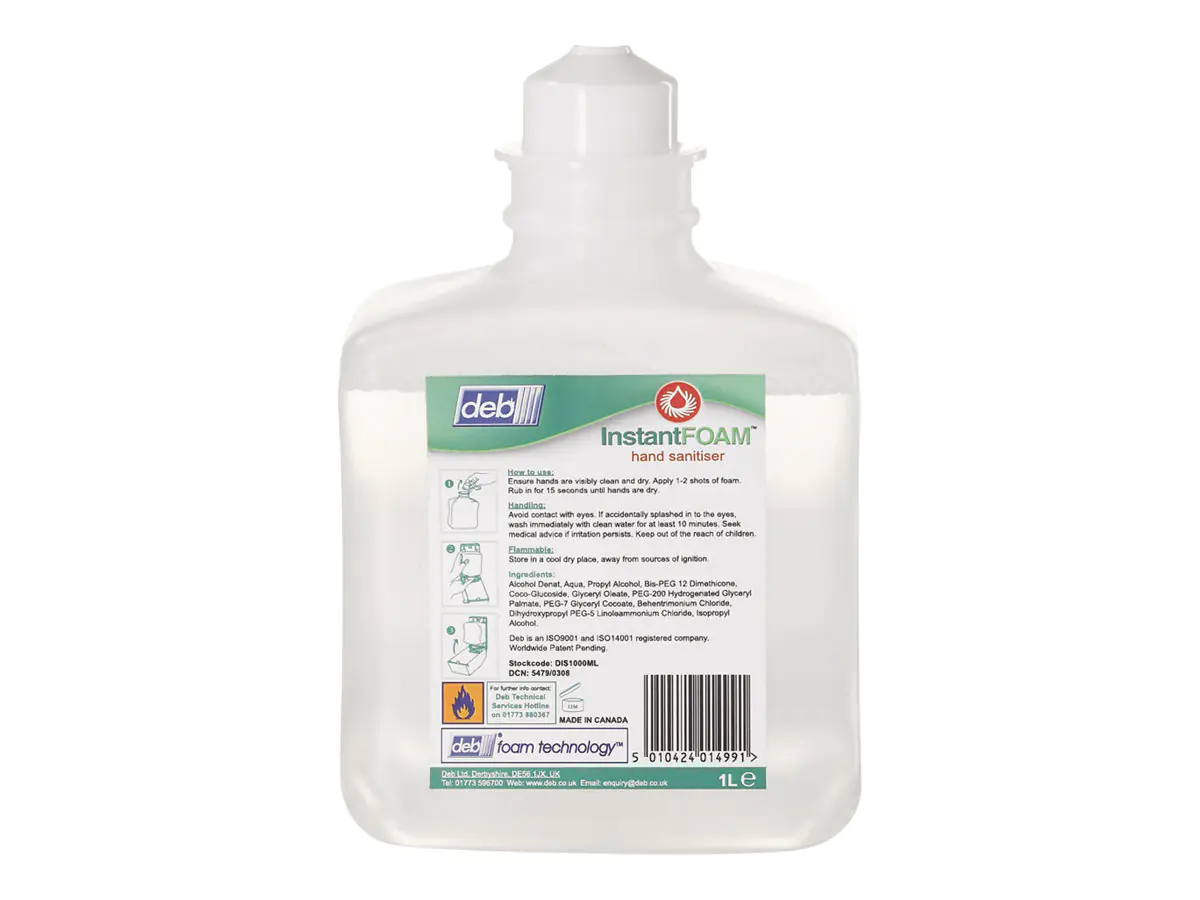 Deb-STOKO Deb InstantFOAM - Desinfektionsmittel - Schaum IFS1000ML