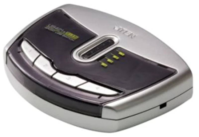 ATEN US421A - USB-Umschalter für die gemeinsame Nutzung von Peripheriegeräten - 4 x USB 2.0 - Desktop