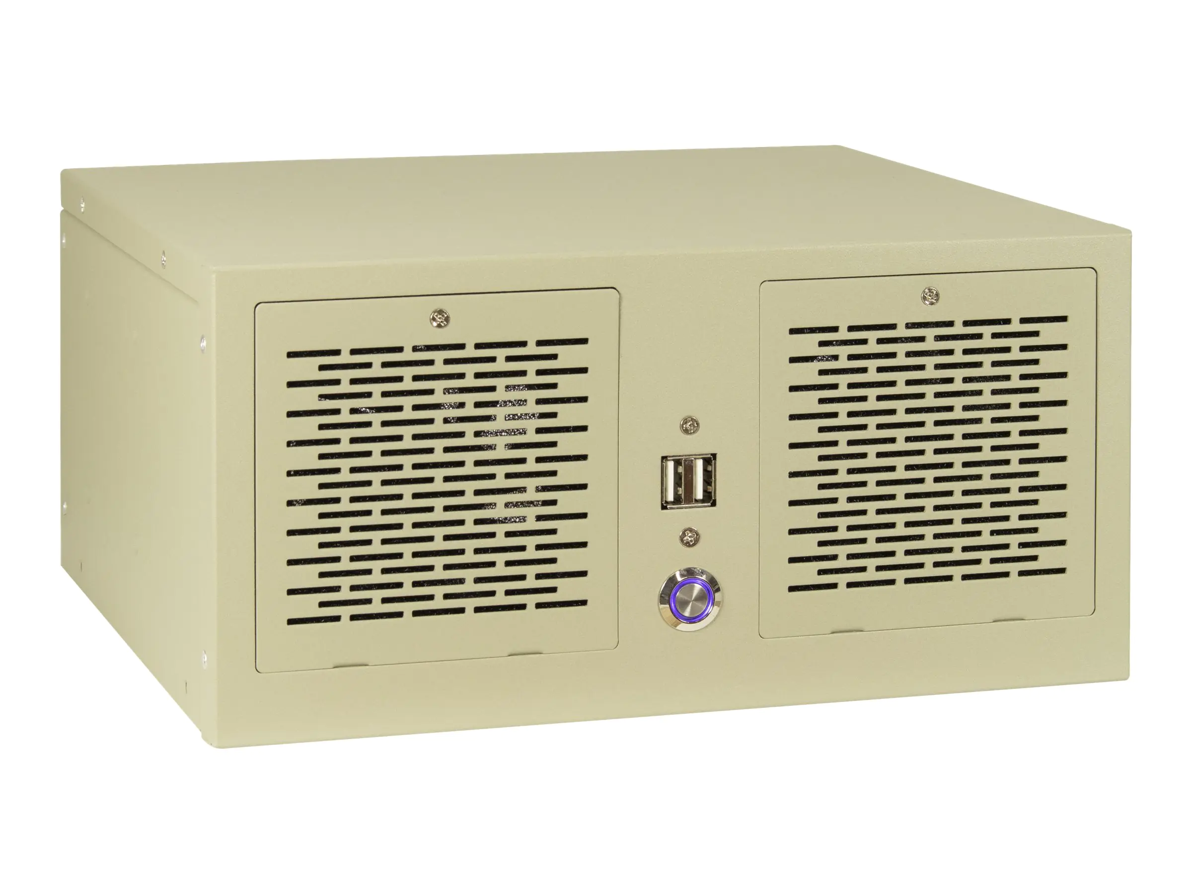 Inter-Tech IPC S34T - Mini-ITX - keine Spannungsversorgung (FlexATX) - USB
