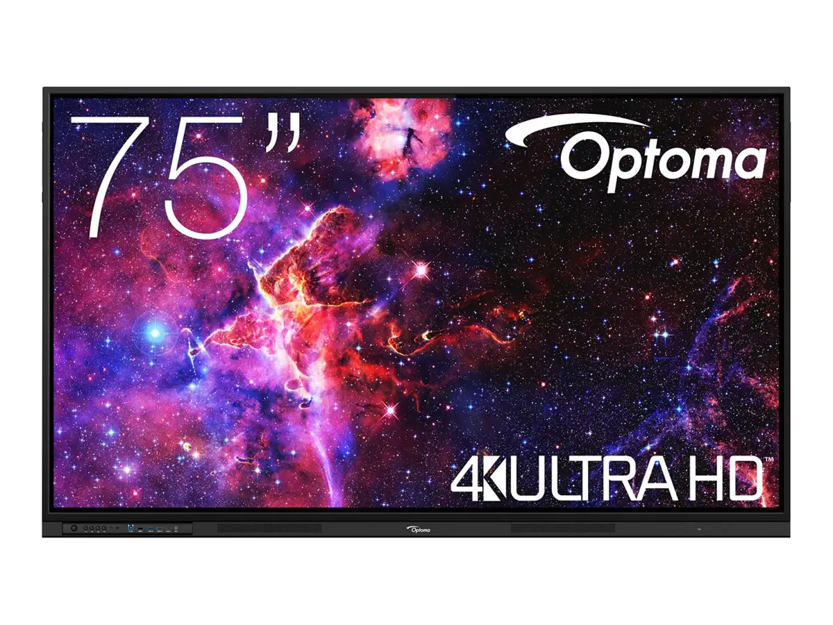 Optoma Creative Touch 3753RK - 190 cm (75") Diagonalklasse 3-Series LCD-Display mit LED-Hintergrundbeleuchtung - interaktiv - Android - 4K UHD (2160p) H1F0H07BW101