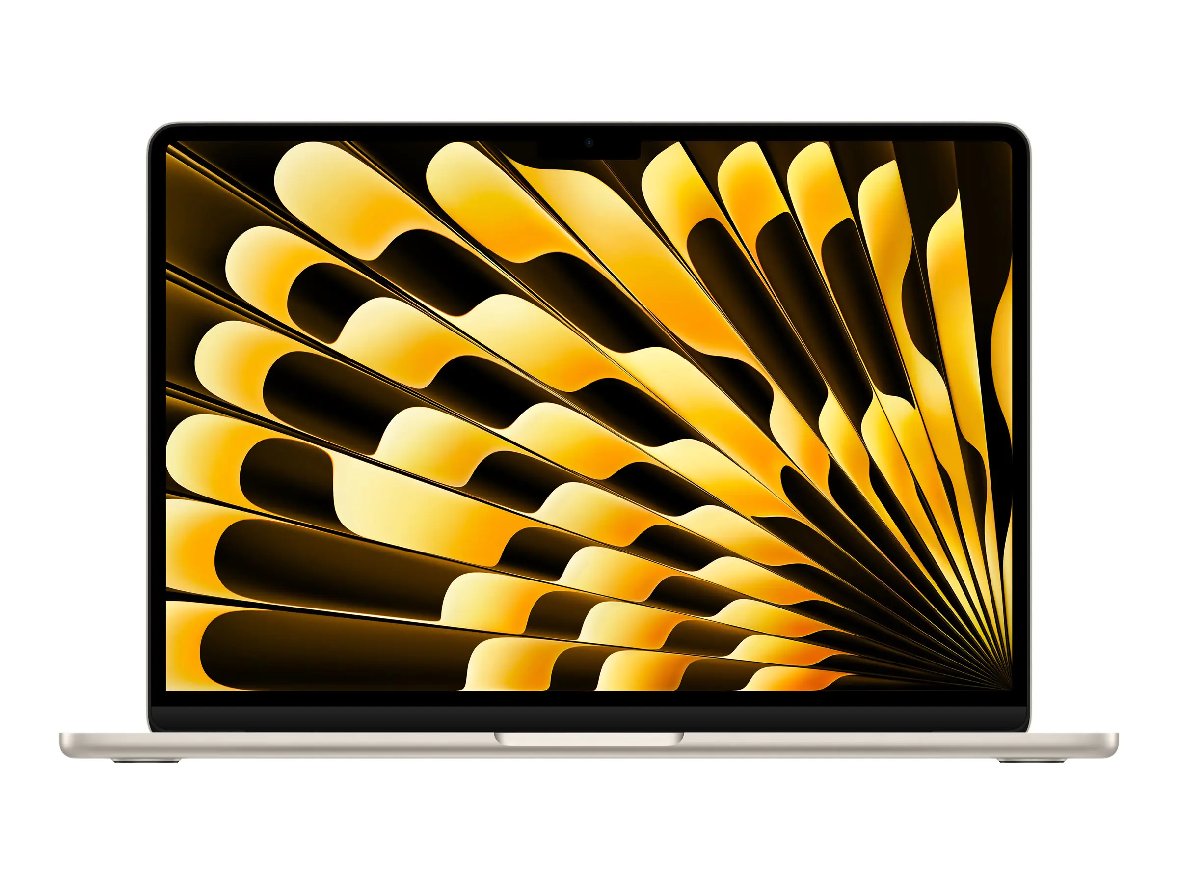 Apple MacBook Air - M2 - M2 8-core GPU - 16 GB RAM - 256 GB SSD - 34.46 cm (13.6") IPS 2560 x 1664 (WQXGA) - Wi-Fi 6, Bluetooth - Starlight - kbd: Deutsch