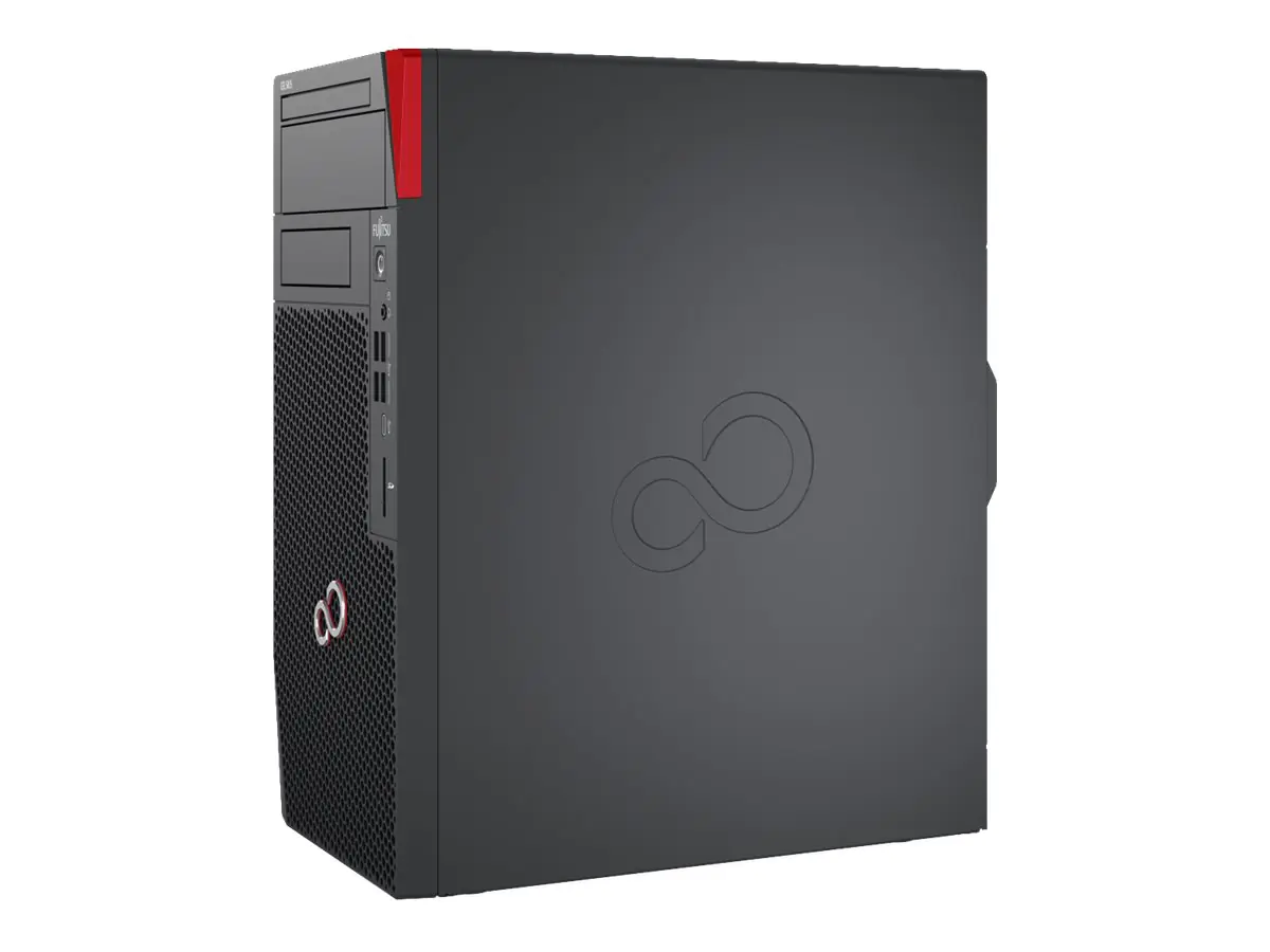 Fujitsu Celsius W5010 - Micro Tower - 1 x Xeon W-1270 / 3.4 GHz - RAM 32 GB - SSD 512 GB - SED, NVMe - DVD SuperMulti - UHD Graphics P630 - GigE - Win 10 Pro für Workstations 64-bit - Monitor: keiner