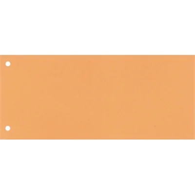 Trennstreifen 10,5x24cm Karton orange 100 St./Pack.