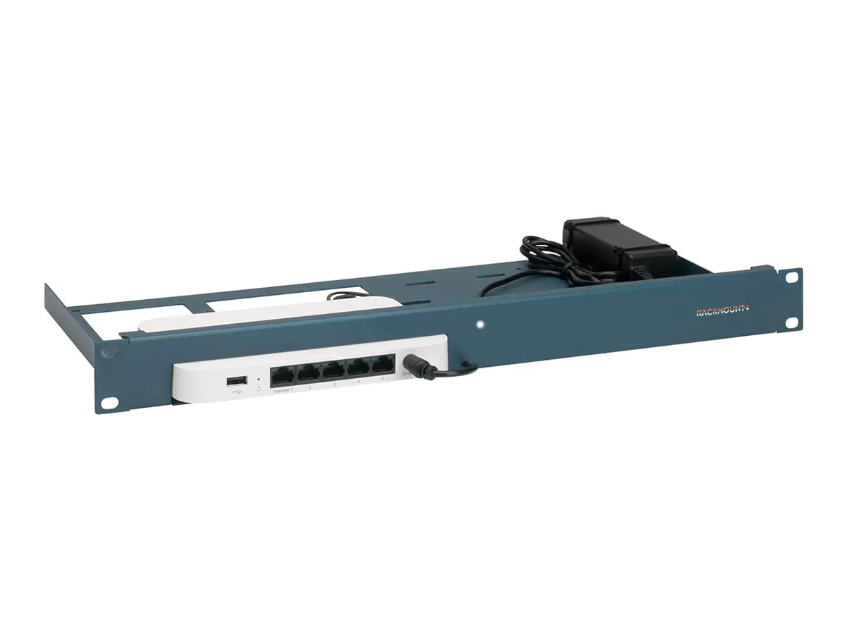 Rackmount.IT CISRACK RM-CI-T12 - Montagesatz für Netzwerkgeräte - Rack montierbar - Metallisch Blau - 1U - 48.3 cm (19")