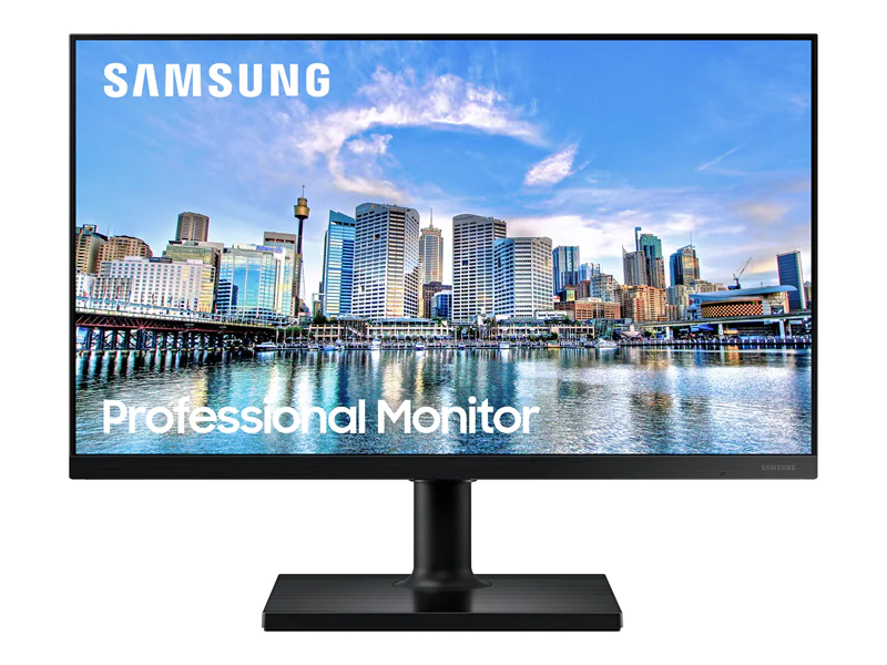 Samsung F27T450FZU - T45F Series - LED-Monitor - 68.6 cm (27") - 1920 x 1080 Full HD (1080p) @ 75 Hz - IPS - 250 cd/m² - 1000:1 - 5 ms - 2xHDMI, DisplayPort - Lautsprecher - Schwarz