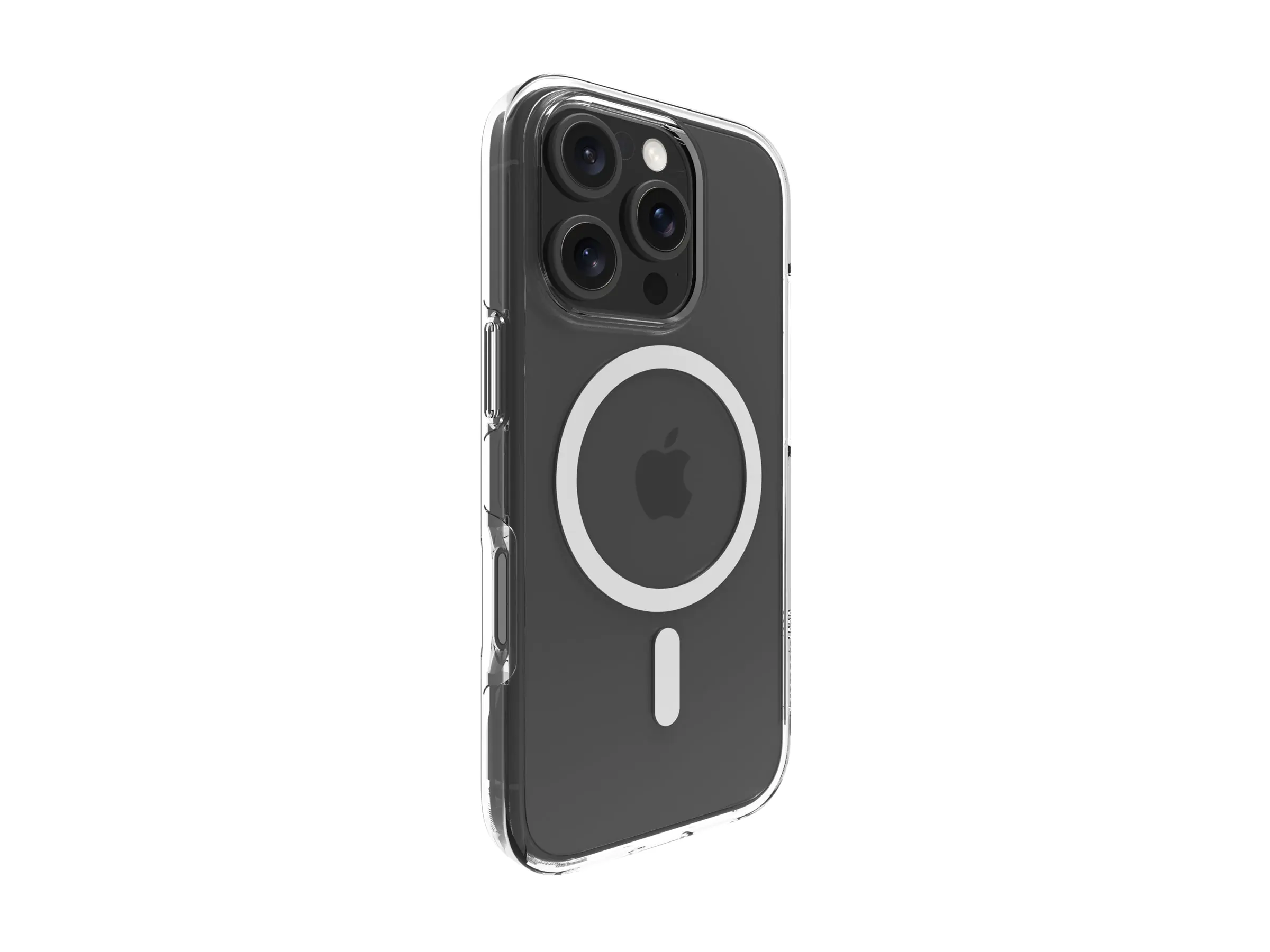 dbramante1928 Iceland Pro - Hintere Abdeckung für Mobiltelefon - kompatibel mit MagSafe - Kunststoff - klar - für Apple iPhone 16 Pro