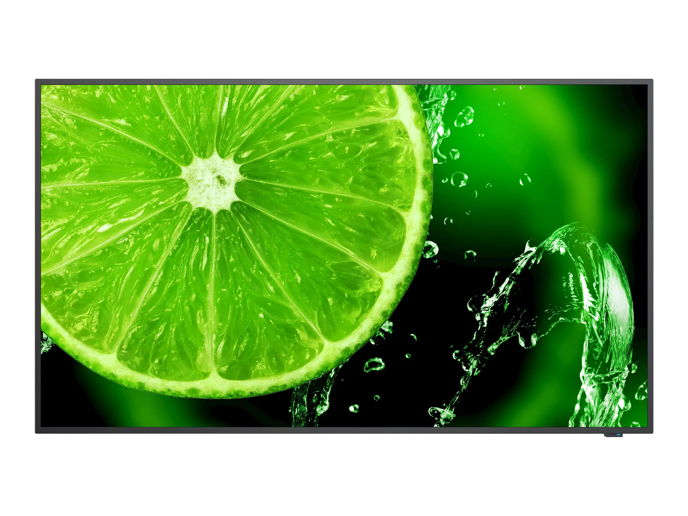 NEC MultiSync E658 - 165 cm (65") Diagonalklasse (164 cm (64.5") sichtbar) - E Series LED display unit - Digital Signage - 4K UHD (2160p) 3840 x 2160 - HDR - direkt beleuchtete LED - schwarzer Frontrahmen, schwarze Rückseite