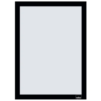 Nobo® Magnetrahmen DIN A4 Polypropylen schwarz 2 St./Pack.