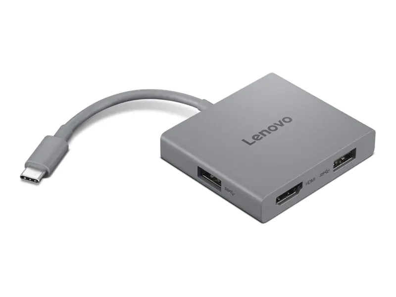 Lenovo 4 in 1 hub Gen 2 - Dockingstation - USB-C