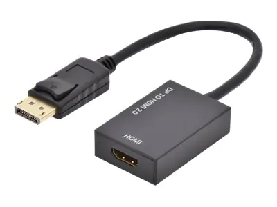 Ednet Aktiver DisplayPort auf HDMI Adapter / Konverter
