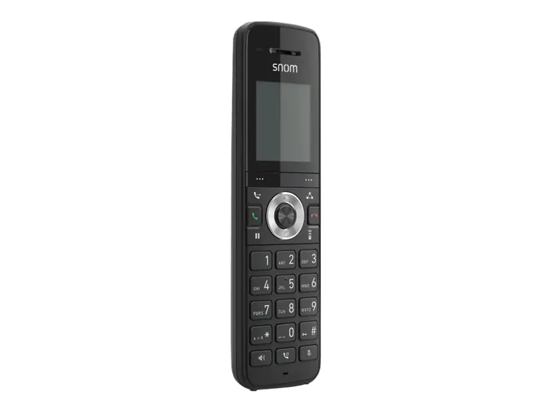 snom M15 SC - Schnurloses Erweiterungshandgerät - IP-DECT\GAP - Schwarz