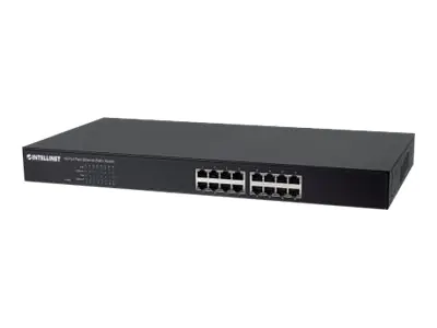 Intellinet Switch 16 An Rack montierbar - 1U