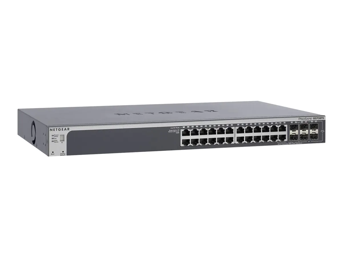 NetGear ProSafe Gigabit Stackable Smart Switch GS7 28TS (2nd Generation) - Switch - verwaltet GS728TS