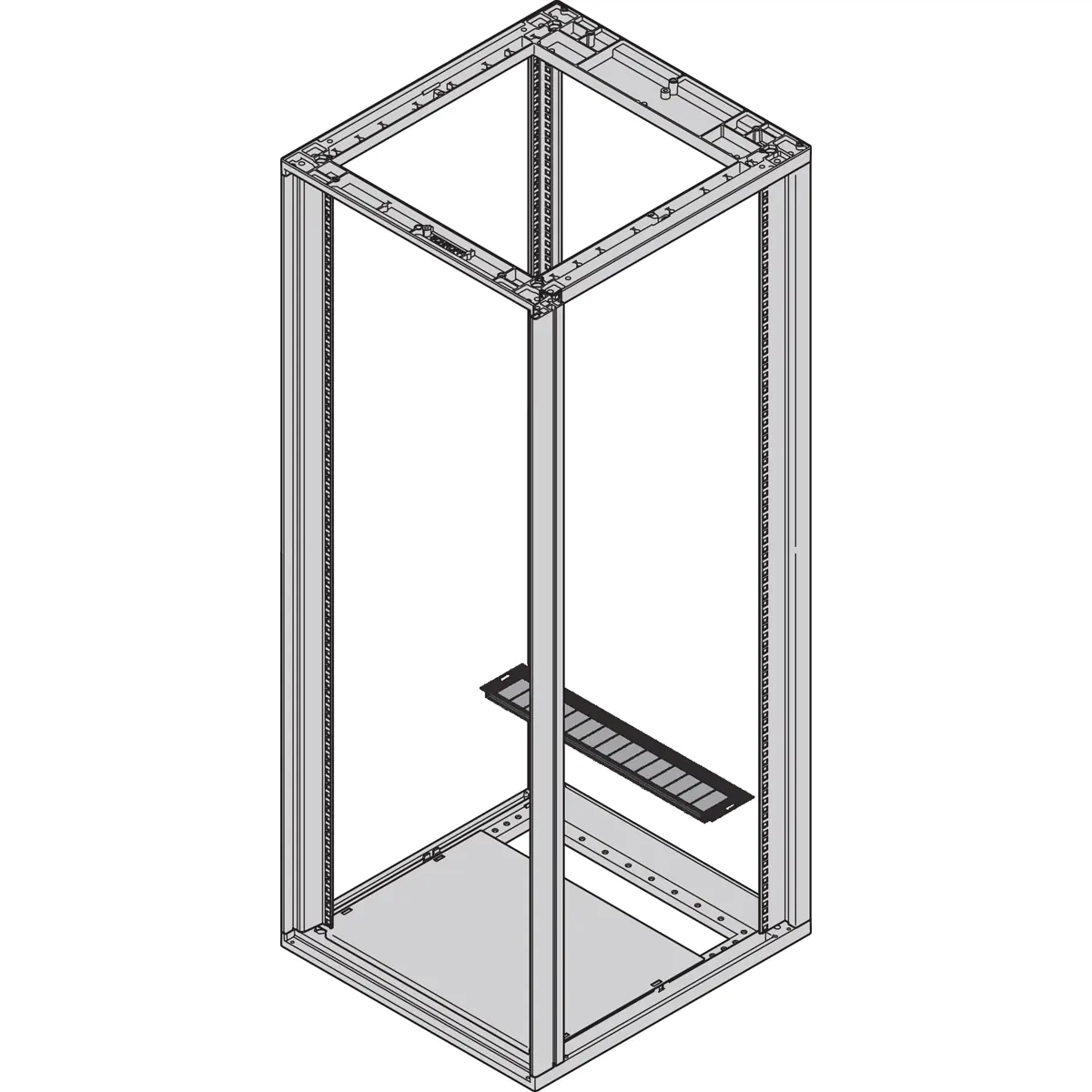 SCHROFF FILTER PLATE FOR BASE PLATE