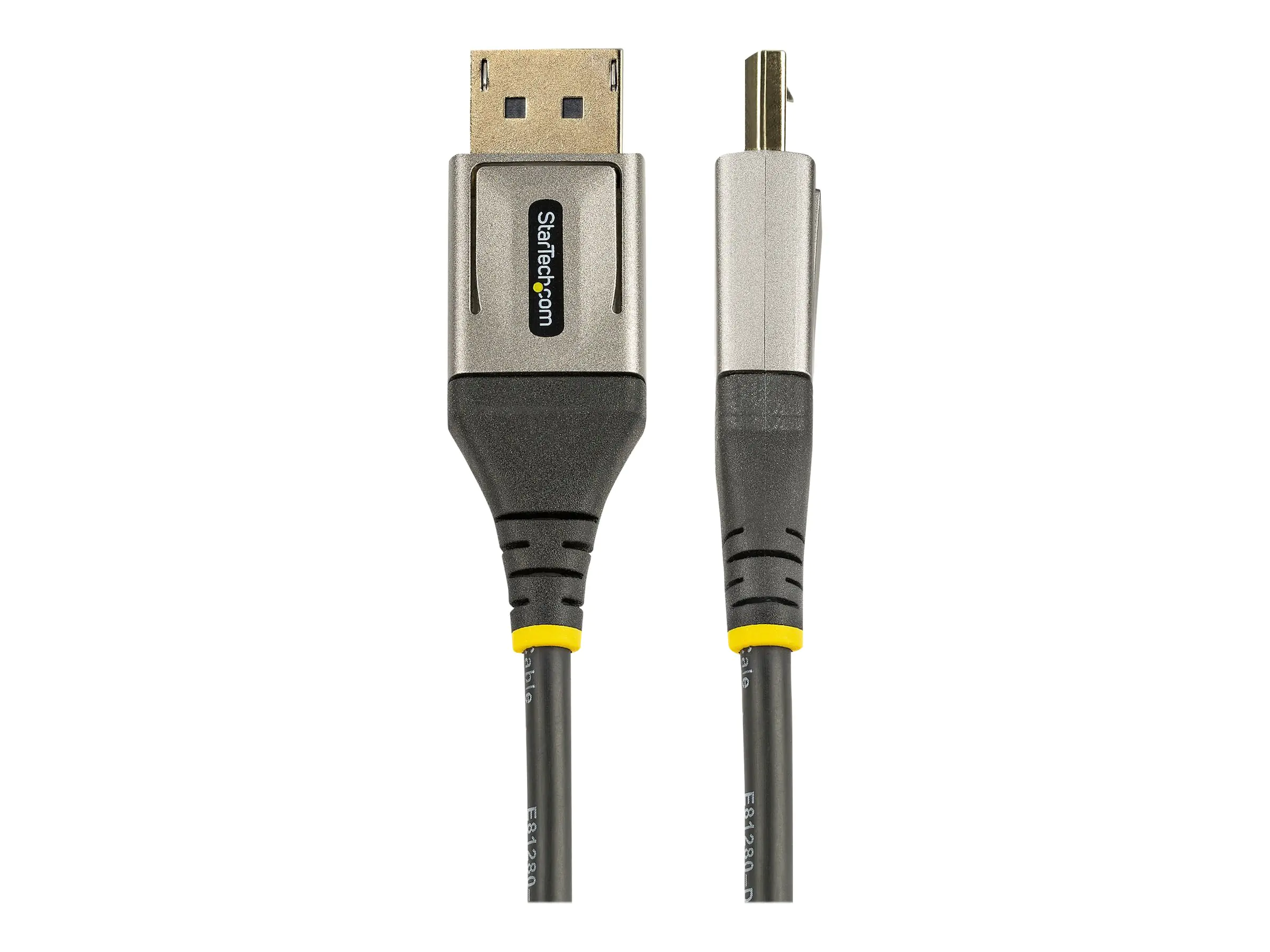 StarTech.com StarTech 3ft (1m) VESA Certified DisplayPort 1.4 Cable, 8K 60Hz HDR10, Ultra HD 4K 120Hz DP Video Cable, DisplayPort to DisplayPort Cable, DP Cord for Monitors/Displays, M/M - DP 1.4 Cable with Latches (DP14VMM1M)