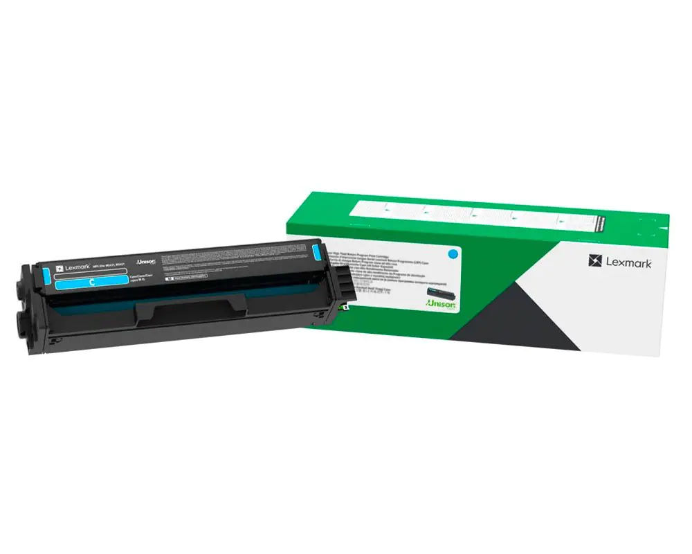Lexmark - Hohe Ergiebigkeit - Cyan - Original - Tonerpatrone LCCP, LRP - für Lexmark C3326dw, MC3326adwe, MC3326i