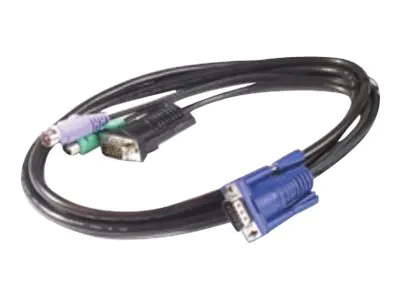 APC Tastatur- / Video- / Maus- (KVM-) Kabel - PS /2, HD-15 (VGA)