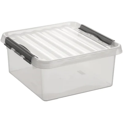 Sunware Aufbewahrungsbox Q-line H6162802 18l 400x400x180mm tr
