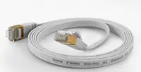 WANTEC 7001 - 0,1 m - Cat6 - F/FTP (FFTP) - RJ-45 - RJ-45 - Weiß