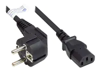 Good Connections P0130-S050 - 5 m - CEE7/7 - IEC C13 - H05VV-F - 250 V - Schwarz