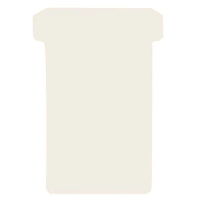 Franken T-Karte TK209 Größe2 84x48mm cremeweiß 100 St./Pack.