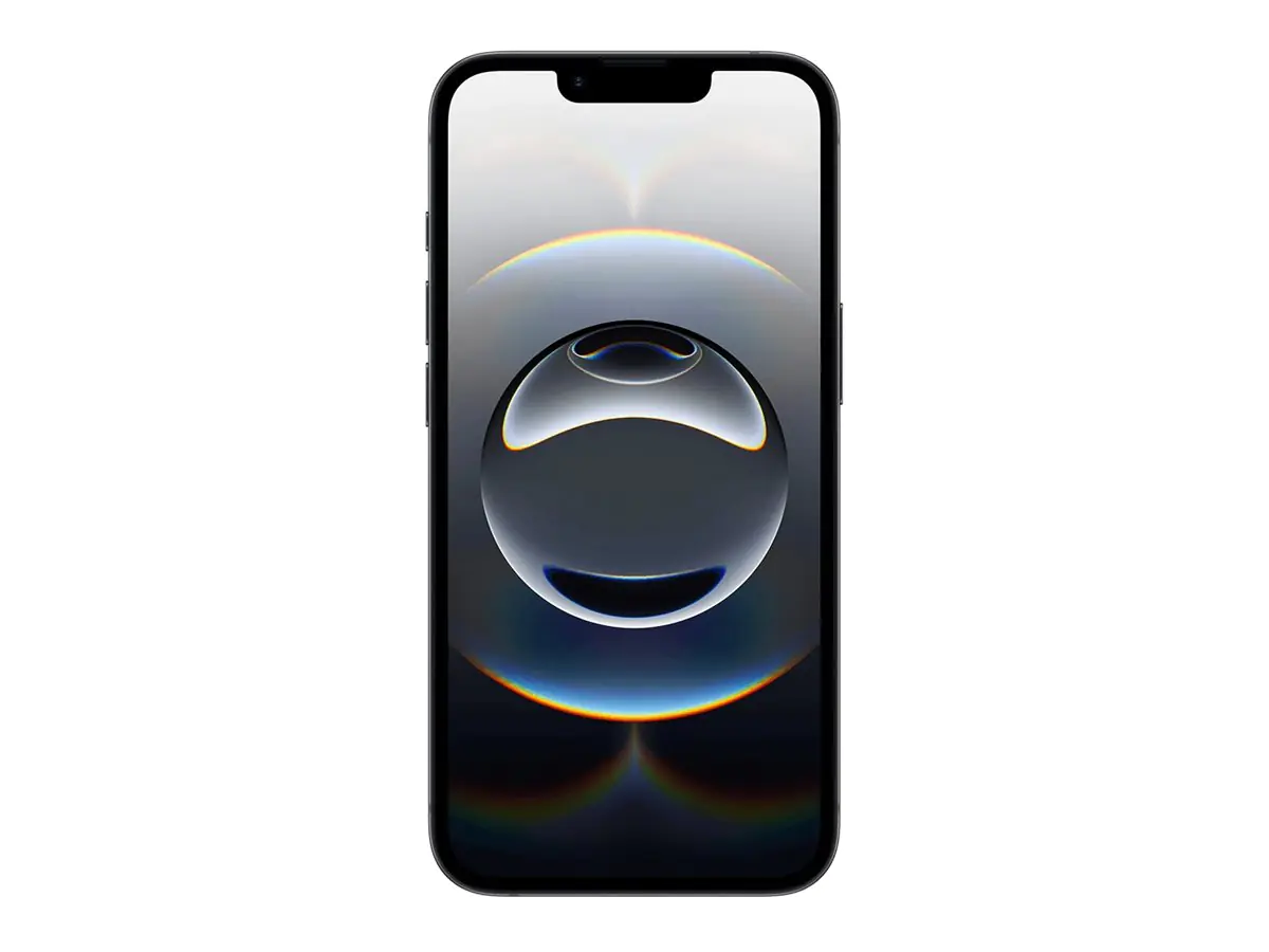Apple iPhone 16e - 5G Smartphone - Dual-SIM / Interner Speicher 128 GB - OLED-Display - 6.1" - 2532 x 1170 Pixel - rear camera 48 MP - front camera 12 MP - Telekom - Schwarz