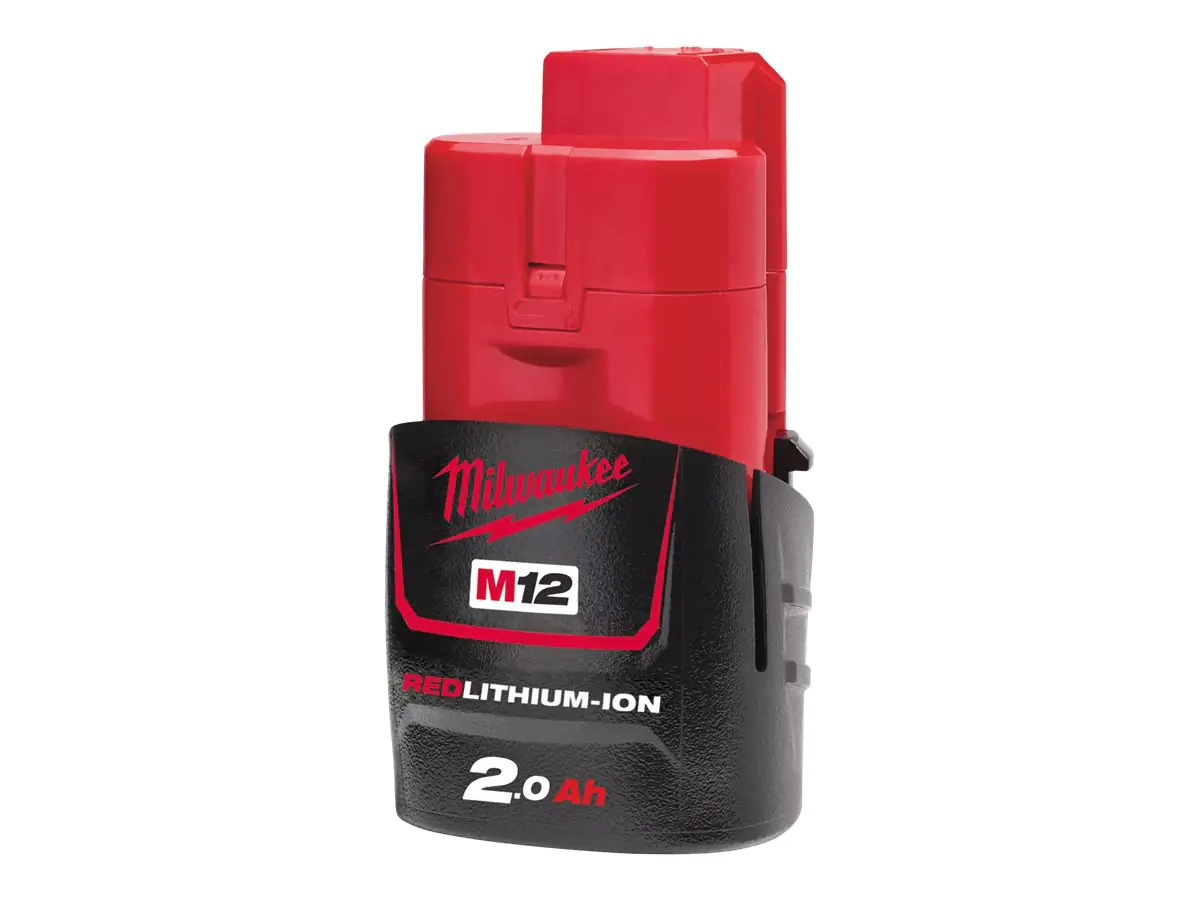 Milwaukee M12 B2 - Batterie - Li-Ion - 2 Ah - für Fuel M12, M12 CH-0, M12 FDD-402X, M12 FPD-402X