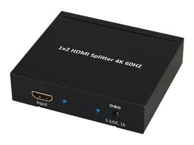 VALUE - Video-/Audio-Splitter - 2 x HDMI - Desktop