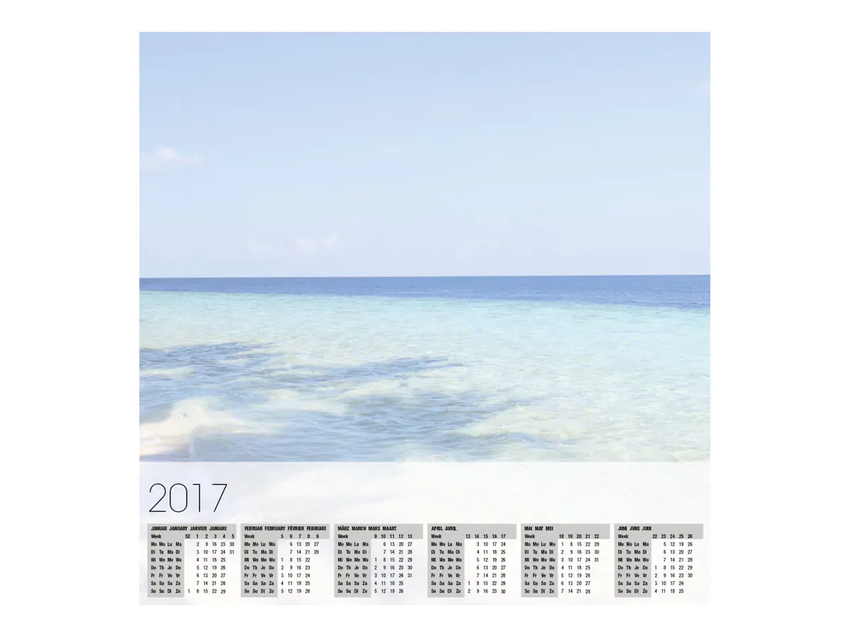 Sigel Beach - Schreibunterlage - 30 Blatt - 595 HO470