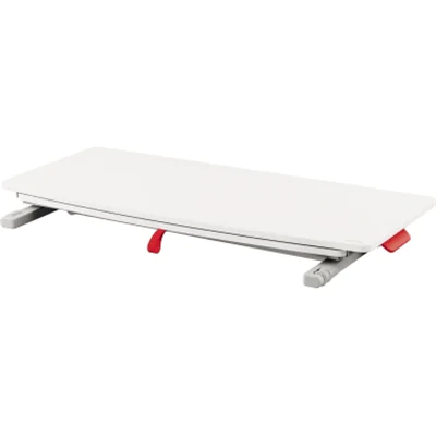 Leitz Schreibtischaufsatz Ergo Cosy 65320085 mit Tastaturablage grau